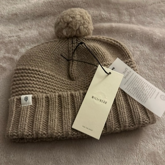 Will + Bear 100% Australian Wool - Tasman “Fawn” Soft Wool Beanie BNWT - Picture 3 of 10